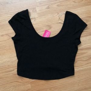 NEW Black Crop Top